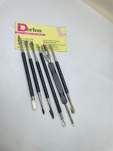 Suministros para uñas Herramientas Empujador de cutículas recubierto de Color negro Calidad sostenible Manicura Herramienta para uñas Personalizar Empujador de cutículas de doble extremo - Product Image 2