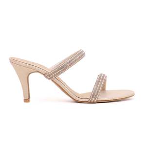 Golden FN7635 Sandalias de tacón Zapatilla elegante con diseño intrincado - Product Image 3