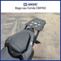 Boîte à bagages arrière en acier inoxydable Baga pour CBR150R (2015-2024)