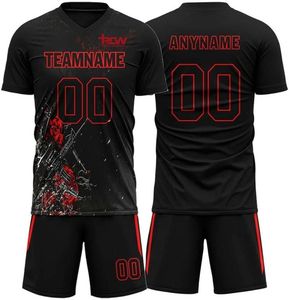 Ensembles d'uniformes de rugby 100 % polyester respirant, évacuation rapide de l'humidité à l'avant, séchage rapide, différentes tailles disponibles, prix de gros, ensemble de rugby - Product Image 4