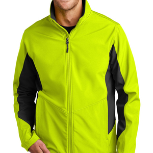 Dernière arrivée 5% de réduction sur la veste softshell parka bulle veste de sport réversible avec fermeture éclair élégante veste double couleur dernière veste pour hommes - Product Image 1