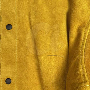 Hot <b>Sale</b> Custom Logo Men's Jacket Lightweight Breathable Cow Skin with Stand Collar for <b>Spring</b> Season for Welding - Product Image 6