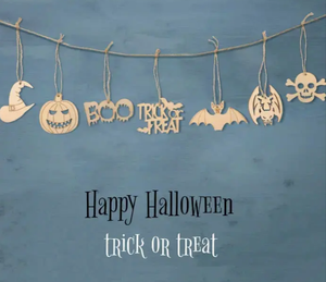 Décor de fête d'Halloween en bois-Centres de table amusants pour Spooky Vibes VIET FARGIMEX - Product Image 2