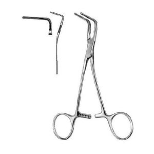 Debakey 7cm Cross Action Bulldog Clamp Instrument chirurgical cardiovasculaire de qualité allemande en acier inoxydable de qualité supérieure - Product Image 1