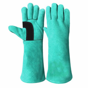 Guantes de Seguridad de Cuero Vacuno de Primera Calidad, Resistentes, Reforzados, Protección Industrial para las Manos, para Soldadura y Construcción - Product Image 3
