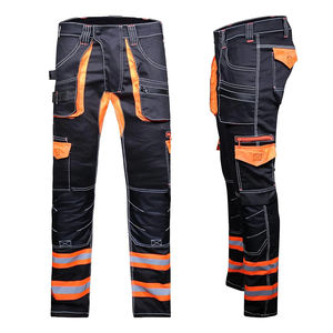 Factory Direct Reflective Safety <b>Work</b> Pants for Men OEM High Visibility Cargo <b>Trousers</b> <b>With</b> <b>Knee</b> <b>Pads</b> And Multiple Pockets - Product Image 6
