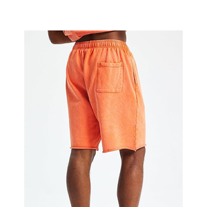 Reasonable Price Acid Wash Sweat Shorts Hot Sale Acid Wash Sweat Shorts - Product Image 4