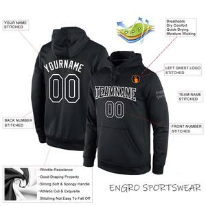 Sudadera con Capucha de Forro Polar para Hombre, Impresión por Sublimación, Secado Rápido, con Bolsillo, Logotipo Personalizado, Ropa Deportiva al por Mayor - Product Image 4