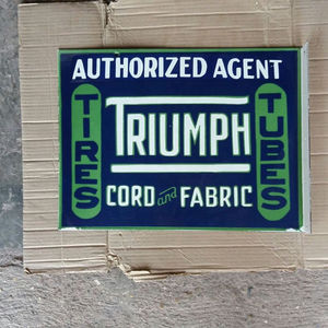 <b>Enamelled</b> Flange Metal <b>Signs</b> Custom Designs oil custom folk - Product Image 6