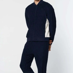 Stylish Athletic <b>Track</b> <b>Jacket</b> and Pants Set - Comfortable, High-Quality Fabric, Ideal for Sports and Casual Outfits - Product Image 6