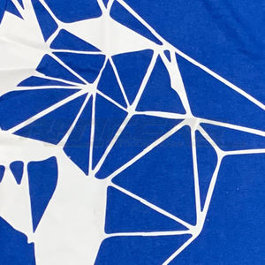 Conception personnalisée OEM T-shirts imprimés pour hommes Coupe ample Trendy Casual Sports Fashion Blue Tees Stock Vente en gros - Product Image 3