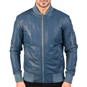 New Design Premium Quality Leather <b>Jacket</b> for men Breathable Premium Quality Leather <b>Jacket</b> for Sale Stylish <b>jacket</b> for men - Product Image 2