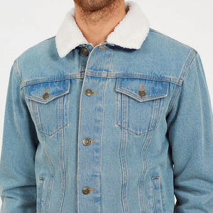 Chaqueta de piel de mezclilla profesional para hombre, Chaqueta de algodón informal de diseñador para hombre, abrigos de mezclilla para hombre, chaquetas de mezclilla de la mejor calidad para niños - Product Image 4