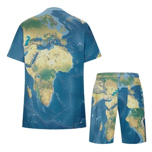 2025ชุดวอร์ม2ชิ้นสำหรับผู้ชายกางเกงขาสั้นลำลองใหม่ล่าสุดฤดูร้อน - Product Image 6