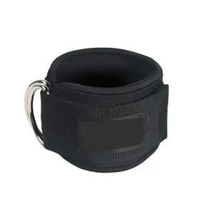 Sangles de cheville rembourrées en néoprène pour entraînement musculaire et fitness, compatibles avec les machines à câble - Product Image 3