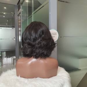 Extensions de cheveux humains vierges vietnamiens en gros, tissage de cheveux ondulés, perruque couleur naturelle, sans nœuds, sans perte, haute qualité - Product Image 2