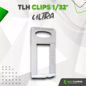 Clips de nivelación de travertino de 1250 piezas 1/32 \ "(1,0mm) accesorios de azulejos de metal y cerámica para decoración de porcelana - Product Image 1