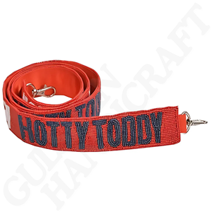 HOWDY Sangle de sac à main perlée Bandoulière artisanale d'inspiration occidentale avec perles complexes, conception durable pour sacs à bandoulière - Product Image 3