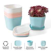 Nouveaux pots en PP écologiques personnalisables de haute qualité pour plantes d'extérieur, utilisation en jardin, vente en gros au Vietnam à des prix compétitifs