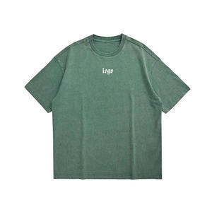 T-shirt surdimensionné pour hommes de haute qualité 100% coton T-shirt vierge pour impression T-shirt surdimensionné personnalisable vente en gros - Product Image 6