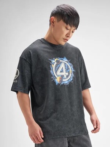 Camiseta Extra Grande Personalizada para Hombre, Camiseta con Lavado Ácido, Camiseta con Lavado Vintage, Camiseta con Efecto Desgastado por el Sol - Product Image 6