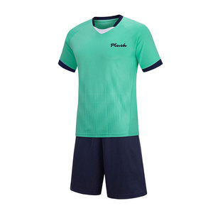 Conjuntos de Ropa Deportiva de Fútbol Personalizados OEM de Alta Calidad, 100% Poliéster, Transpirable, de Secado Rápido, Media Manga, Técnica de Corte Automatizado, Servicio OEM - Product Image 2