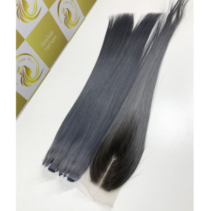 Extensiones de Cabello Vietnamita 100% Remy Natural, Color Piano, Punta I, Trama Doble a Máquina, Cabello Virgen Doblemente Estirado, Grado 12A, Timehair - Product Image 4