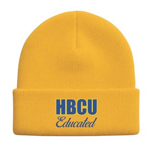 Gorro de Punto Dorado de la Hermandad Sigma Gamma Rho, Gorra Acrílica con Bordado de Chenilla, Gorro de Playa de la Hermandad Griega Divine Nine - Product Image 2