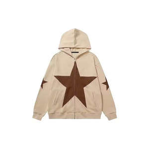 Nouveauté 2025 Sweat à capuche personnalisé de qualité supérieure Impression sérigraphique Coton lourd French Terry Streetwear 500GSM Sweats à capuche - Product Image 6