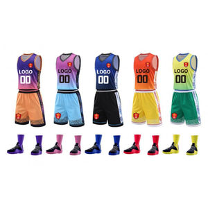 Marque privée personnalisée dernière collection d'uniforme de basket-ball léger nouvel uniforme de basket-ball à prix raisonnable unisexe - Product Image 1