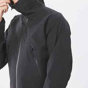 Chaquetas Cortavientos Ligeras de Softshell para Hombre SUMROOS, con Forro, Capucha, Resistentes al Agua, para Senderismo, Chándal Cortavientos - Product Image 2