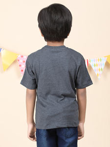 100% coton Little Gem T-Shirt pour garçons col rond conception différentes méthodes d'impression exportées dans le monde entier garçons chemise surdimensionnée - Product Image 5