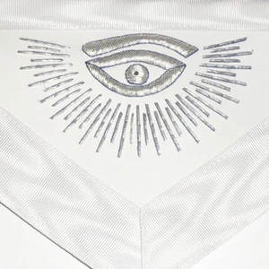 Prix de gros Tablier maçonnique brodé à la main de haute qualité au meilleur prix 2025 - Product Image 6