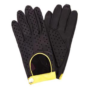 Gants en cuir véritable à la mode pour hommes Gants de conduite d'hiver thermiques souples Compatibilité avec écran tactile Cuir véritable pour un usage quotidien - Product Image 2