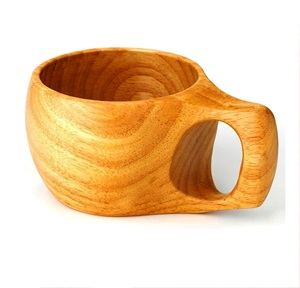 Taza de té de café de madera, taza de café de madera, taza de café sólida de madera con aislamiento, diseño único hecho a mano hecho en La India - Product Image 6