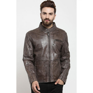 New Style Fashionable Leather <b>Jacket</b> for Men High Quality Genuine Soft Comfortable Fabric Men's Leather <b>Jacket</b> - Product Image 6