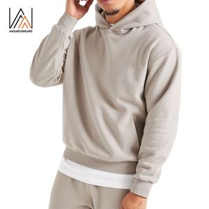เสื้อฮู้ดดี้ผู้ชายแบบมีโลโก้สั่งทำได้ OEM ODM ผ้าฟลีซเรียบ สตรีทแวร์ คุณภาพสูง ผ้าฝ้าย 100% ทรงปกติ กันลม เป็นมิตรกับสิ่งแวดล้อม - Product Image 3