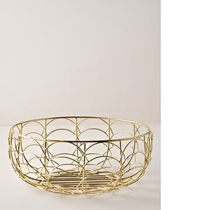 Hot Selling Heavy Duty Metal <b>Wire</b> <b>Basket</b> <b>for</b> Fresh Fruits and Vegetables Handmade <b>Wire</b> Kitchen <b>Basket</b> - Product Image 2