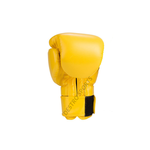 Guantes de boxeo personalizados de alta calidad, Etiqueta Privada, cuero, dedo completo, Equipo de Boxeo para adultos - Product Image 2