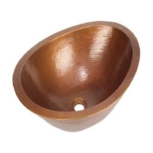 อ่างล้างจานทองแดงโบราณโบราณแบบหรูหราดีไซน์สุดหรูอ่างทองแดงสไตล์วินเทจ - Product Image 6