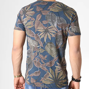 T-shirts à manches courtes personnalisés 100% coton pour hommes T-shirts de course décontractés imprimés de haute qualité respirants conçus pour - Product Image 1