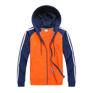 2025 gros sweat à capuche zippé personnalisé veste de style de rue pour hommes logo personnalisé matériau respirant - Product Image 2