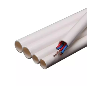 Tuyau de protection <span class=keywords><strong>électrique</strong></span> en PVC-U haute pression à <span class=keywords><strong>prix</strong></span> d'usine, tube de protection de câbles en plastique industriel pour installation <span class=keywords><strong>électrique</strong></span> - Product Image 2