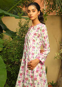 Mode femmes costume pakistanais chemise de pelouse imprimée, Dupatta avec pantalon robes de pelouse costumes de pelouse designers de pelouse pakistanais - Product Image 3