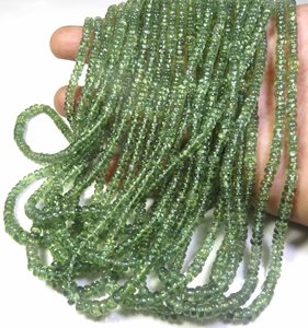Cuentas de Apatita Verde Natural de Alta Calidad, Hilo de 17 Pulgadas, Cuentas Redondas Pulidas y Lisas de 3-4.5mm, Gemas para Joyería DIY, Valle MG - Product Image 5