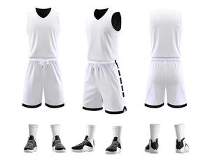 Conjuntos de uniformes de baloncesto para hombre personalizados, camiseta de baloncesto transpirable de secado rápido - Product Image 6