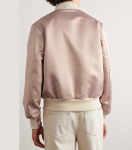 แจ็กเก็ตบอมเบอร์แฟชั่นผ้าไนลอนลำลองสำหรับผู้ชายแจ็คเก็ตบอมเบอร์เข้ารูป2026สำหรับฤดูหนาวโลโก้ตามสั่ง - Product Image 2