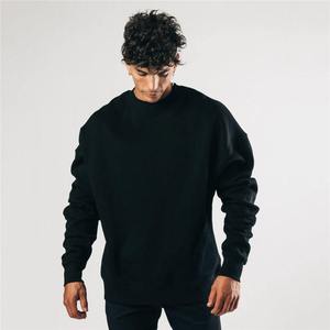Sudadera de cuello redondo de manga larga para hombre unisex con bordado personalizado e impresión sudaderas con capucha de color sólido para la temporada de otoño - Product Image 3