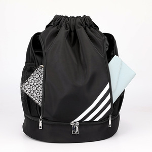 Nueva Mochila Ligera con Cordón para Senderismo y Deportes al Aire Libre, Bolsa de Baloncesto Unisex de Tela Oxford con Forro de Poliéster - Product Image 2