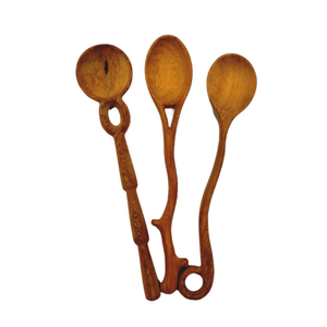 Cuchara de madera ecológica-Madera dura natural con mango largo liso-Uso Multiusos-Disponible a granel - Product Image 4